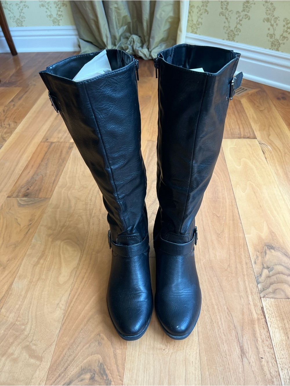 Women’s Size 8 Croft & Barrow Black Boots - Picture 5 of 15